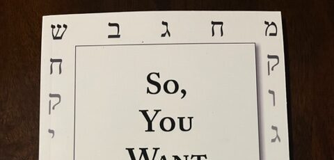 So You Want to Learn Hebrew